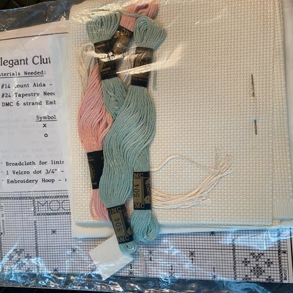 Imaginating Elegant Clutch Counted Cross Stitch Kit - Picture 5 of 6